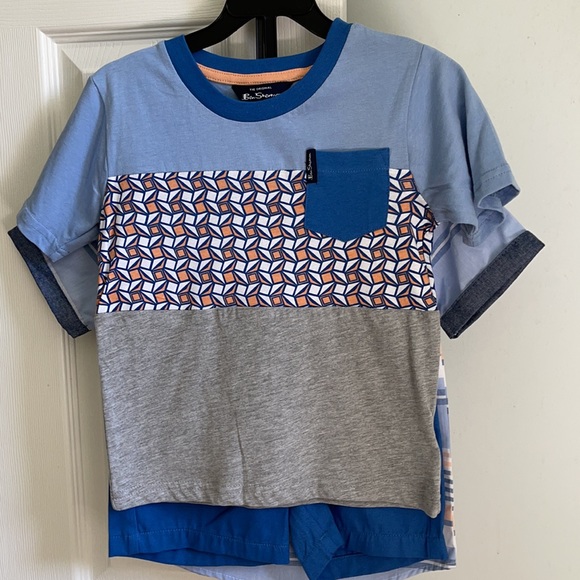 Ben Sherman 3 Piece Short Set - Picture 4 of 5